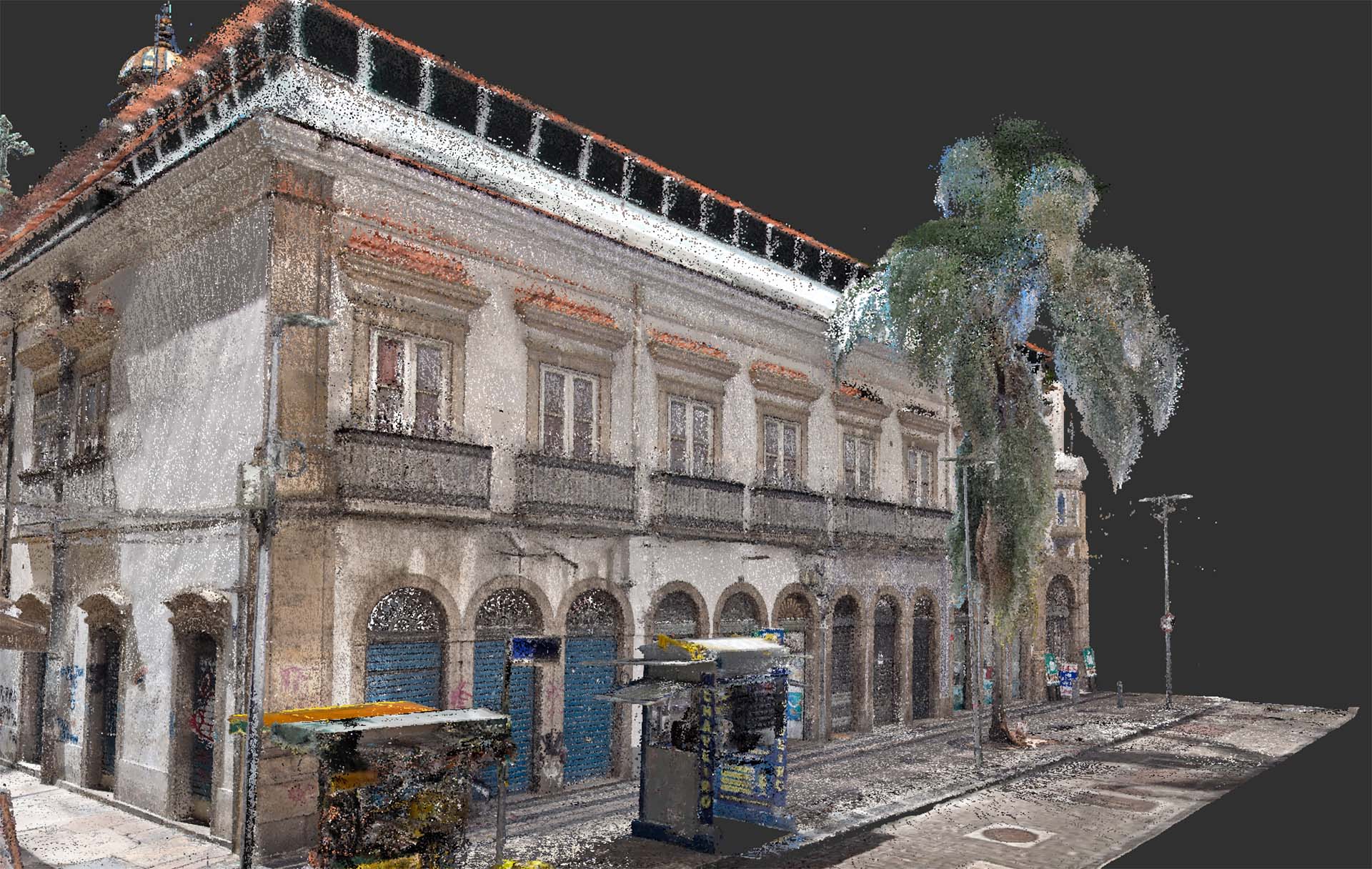 Escaneamento a Laser e Nuvem de Pontos: Igreja do Carmo Digitalizada em 3D com Precisão Milimétrica